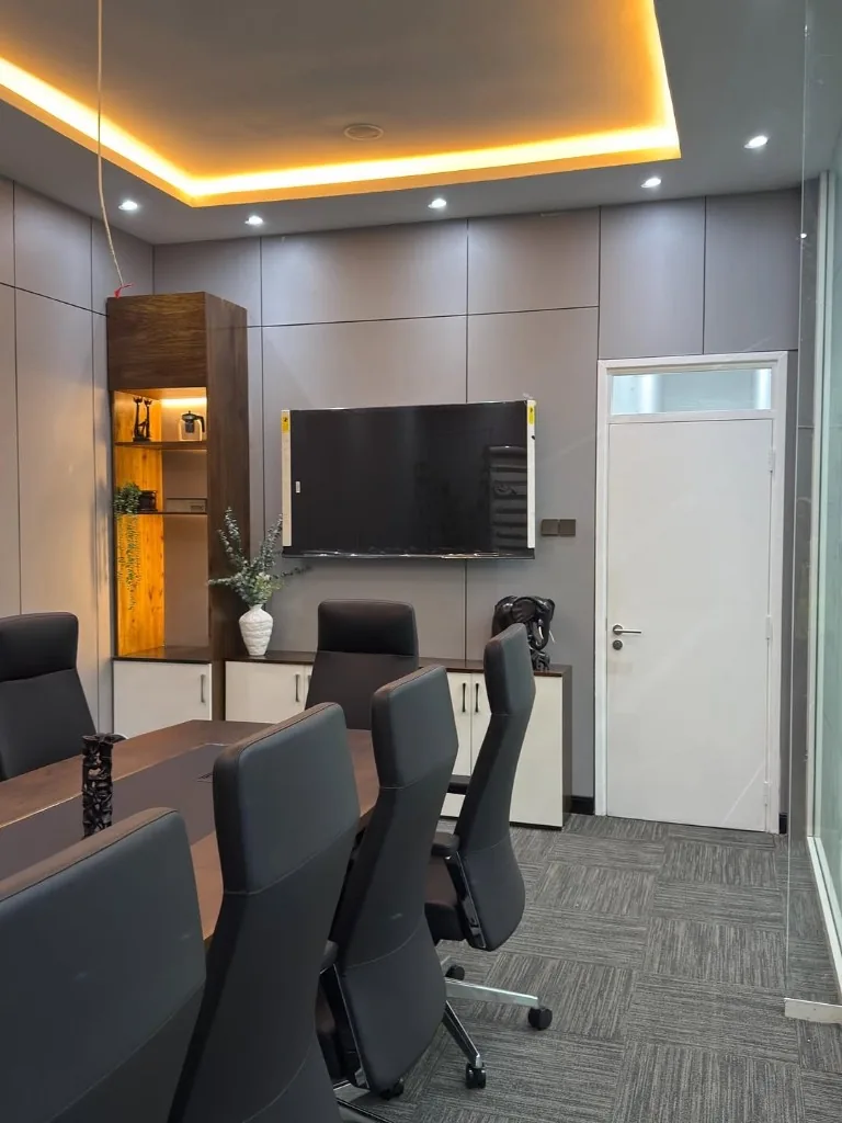 Commercial meeting room interior